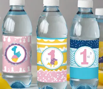 customized water bottle for birthday celebration