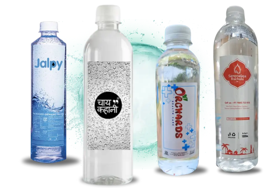 water bottles